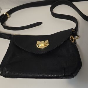 Lulu Guiness Black Crossbody Bag